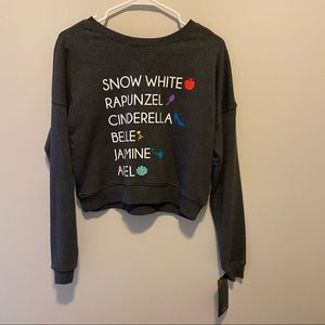 Disney princesses sweatshirt. Size XS. 

Brand new with tags on.